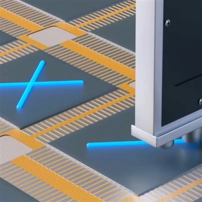 Električno prevodna matrica pritrdi pasto